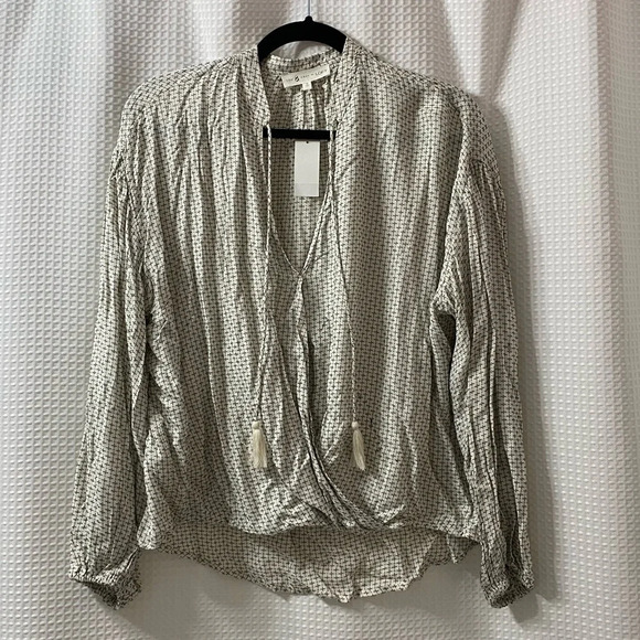 NWT L&G Pickstitch Wrap Shirt - Picture 6 of 12